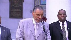 Los Angeles city councilman Bernard Parks condemned racist statements made by L.A. Clippers owner Donald Sterling during a press conference on Tuesday. (April 29) News Clip
