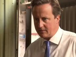 David Cameron Visits Construction Apprentices News Clip