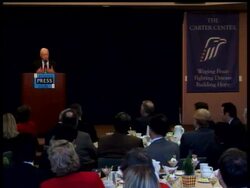 Former President Jimmy Carter defended his harsh criticism of Israeli policy in his top-selling book News Clip