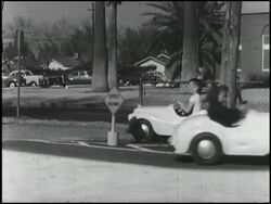 Montage: first grade student drivers Stock Footage