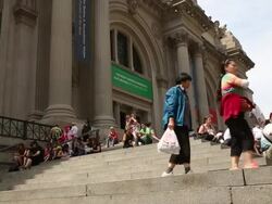 New York's Illustrious Metropolitan Museum Of Art Stock Footage