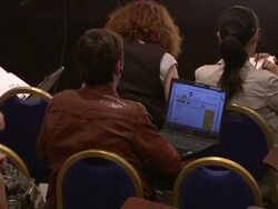 ATMOSPHERE: Io E Te (Me and You) Press Conference: 65th Cannes Film Festival on May 23, 2012 in Cannes, France (Footage by WireImage Video/Getty Images) Stock Footage
