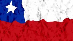 Chile Flag Stock Footage