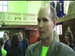 A 19-year-old with Down syndrome took his case for high school sports eligibility to state lawmakers, arguing that Michigan should consider age-limit exemptions for student athletes whose playing careers are delayed because of disabilities. News Clip