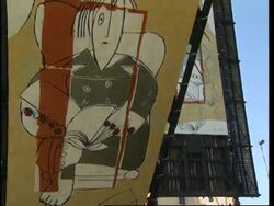 BELGIUM: ANTWERP: OPEN AIR ART EXHIBITION OPENS News Clip