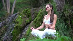 Deeply In Zen Stock Footage