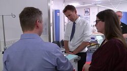 Jeremy Hunt on hospital tour News Clip