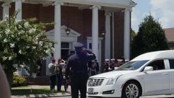 Chattanooga Shooting Funeral Procession Stock Footage