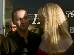 INTERVIEW: Thomas Dekker on the award he's receiving, on how he felt when he found out he was winning this Stock Footage