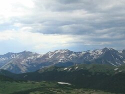 T/L Rocky Mountains Stock Footage