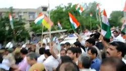 CLEAN: Indians protest the detention of anti-graft activist News Clip