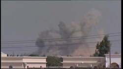 Suspected NATO airstrikes on Gadhafi stronghold Instructional Video