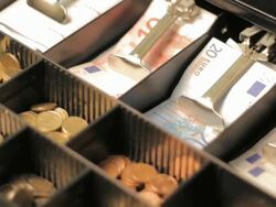 Cash Drawer Stock Footage