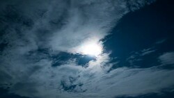 timelapse stars and moon in night sky Stock Footage