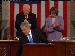 In his final State of the Union address, President Bush vows to keep up the pressure on terrorists and extremists and to deliver justice to America's enemies Instructional Video