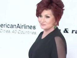 Sharon Osbourne at the 19th Annual Elton John AIDS Foundation Academy Awards Viewing Party at West Hollywood CA. (Footage by WireImage Video/GettyImages) Stock Footage