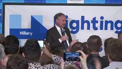Tim Kaine speech to Democrat supporters News Clip