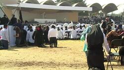 CLEAN : Mexicans react to pope mass in drug cartel state News Clip