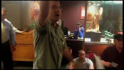 More than two dozen demonstrators angry over recent police shootings stormed the mayor's office in Albuquerque on Monday and held a sit in in the lobby before tactical police moved in to arrest protesters. (June 3) News Clip