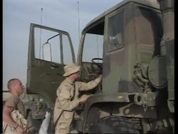 GWT: US troops moving closer to Iraqi border News Clip