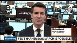 JPMorganâ€™s Feroli Says May More Likely for Fed Rate Hike News Clip