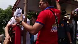 CLEAN : FILE: Philippine candidate says he may cut US, Australia ties News Clip