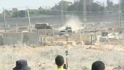 CLEAN : Paletinians demonstrate on Intifada annive News Clip