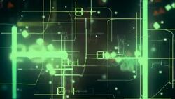 Abstract electronic circuits Stock Footage