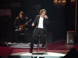 David Bisbal's dream of performing at London's Roy Stock Footage