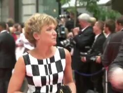 Gillian Wright BAFTA 2010 Red Carpet News Clip
