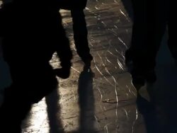 Afternoon skaters Stock Footage