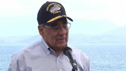 PANETTA BECOMES MOST SENIOR US OFFICIAL TO VISIT FORMER BASE SINCE WAR News Clip