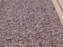 CU Gravel being loaded in ship / Taben-Rodt, Rhineland-Palatinate, Germany Stock Footage