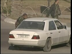 Security, scene of previous night's gunbattle News Clip