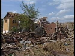 YUGOSLAVIA: KOSOVO:  REFUGEES FIND THEMSELVES HOMELESS News Clip