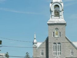 A church from the outside Stock Footage