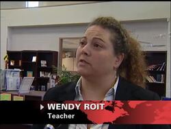 Government researchers incorporate chat room to answer students' questions on drugs. News Clip