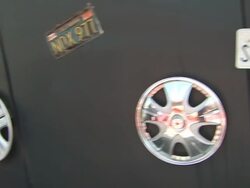 ATMOSPHERE: Signage at the Disney/Pixar Celebrates the Launch of the World of Cars Online at Burbank CA. (Footage by WireImage Video/GettyImages) Stock Footage