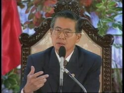 PERU: PRESIDENT FUJIMORI ANNOUNCES BIRTH CONTROL PROGRAMME News Clip