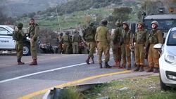 CLEAN : Israeli forces clear damaged vehicles from Hezbollah clashes News Clip