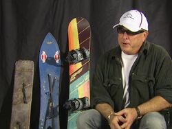 Tom Sims, Steve Fisher Interviews - Countdown To X Games Olympics Stock Footage