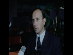 SYND 27/11/73 KLM EXECUTIVE INTERVIEWED OVER HIJACKING News Clip