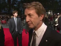 INTERVIEW: Martin Short on the voices for the characters, working with Tim Burton, bringing the theme of death to young audiences at Gala Night Opening: 'Frankenweenie' Premiere: BFI 56th London Film Festival at Odeon Leicester Square on October 10, 2012 i Stock Footage
