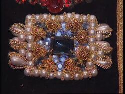 UK: LONDON: SOTHEBY'S AUCTION DAME JOAN SUTHERLAND COSTUMES News Clip