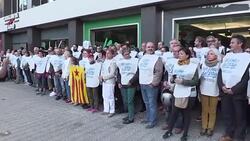 CLEAN : Catalonia: demo in support of pro independence radio News Clip