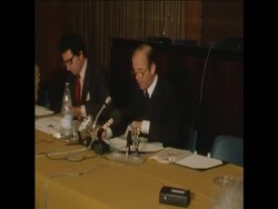 UPITN 19 6 79 FOREIGN MINISTER PONCET PRESS CONFERENCE Instructional Video