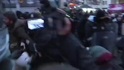 CLEAN : Turkey:anti-govt protesters arrested after soldiers burned alive News Clip