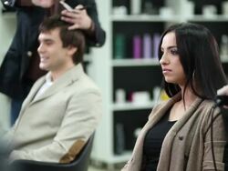 Hair Salon Stock Footage