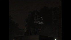 Twin tower catches in fire in centre of Hanoi News Clip