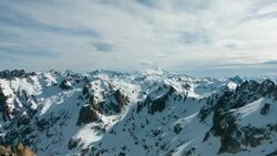 The Andes mountains of South America Stock Footage